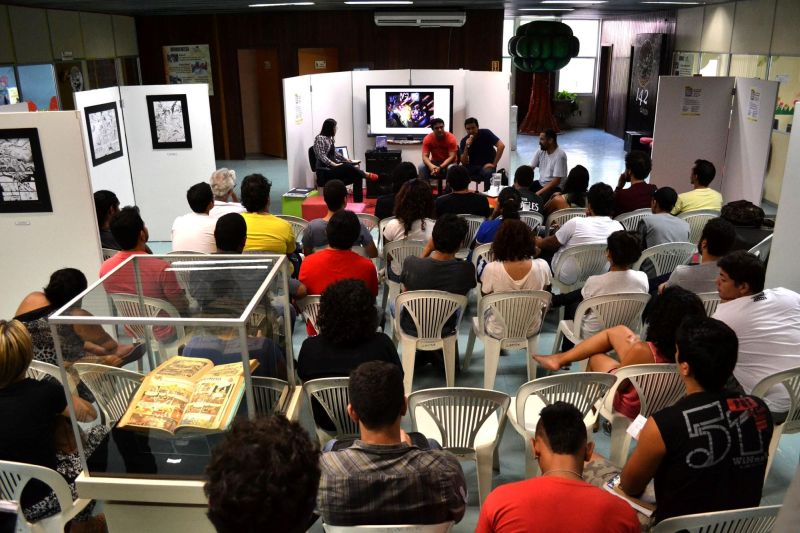 notícia: Semana do Quadrinho Nacional reúne profissionais e fãs de arte visual no Centur