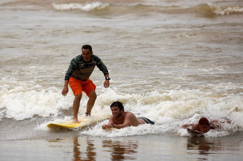 notícia: Seel dá início a preparativos para o 17º Campeonato de Surfe na Pororoca