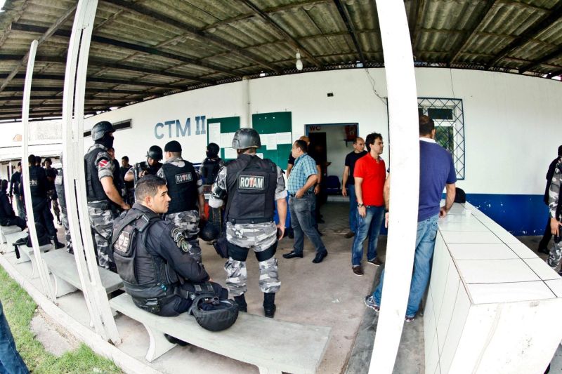 notícia: Agentes prisionais impedem fuga em massa na CTM Ananindeua