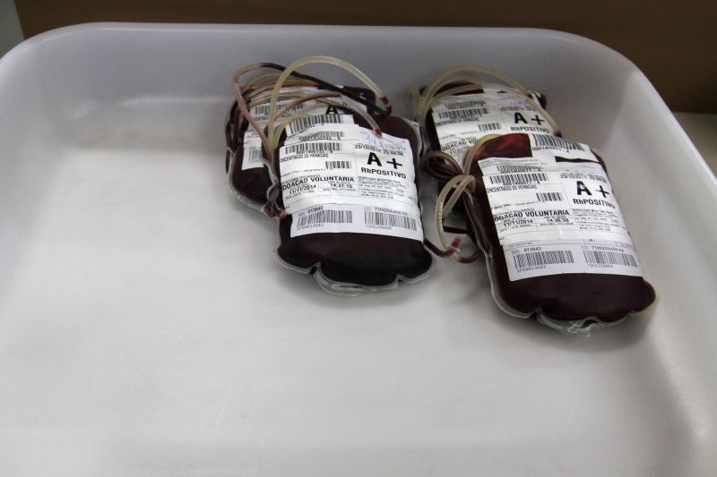 notícia: Reserva técnica de sangue no Hemopa ainda precisa de reforço