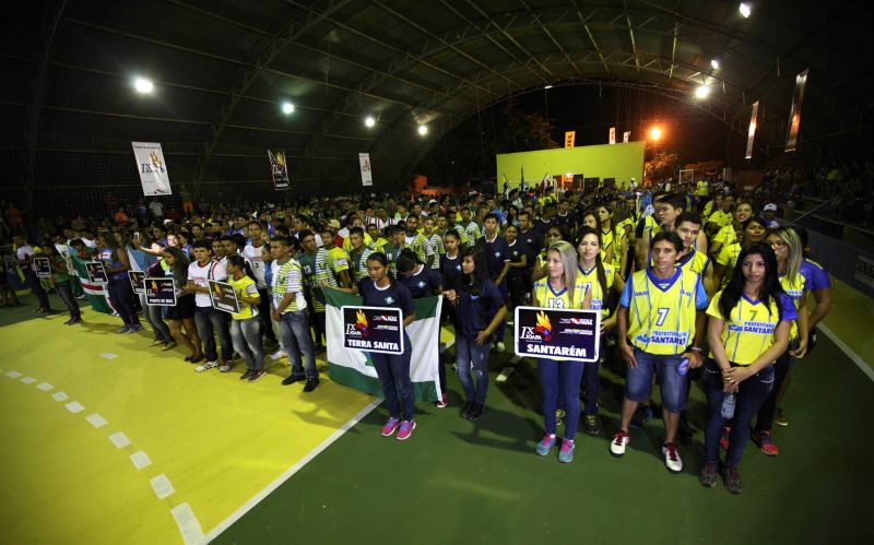 notícia: Santarém faz festa para delegações de Jogos Abertos
