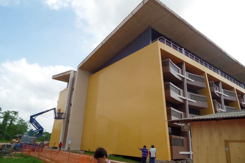 notícia: Parque de Ciência e Tecnologia do Guamá, em Belém, já conta com mais de 90% das obras concluídas
