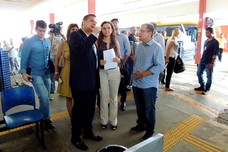 notícia: Arcon e MPE vistoriam obras no Terminal Rodoviário de Belém