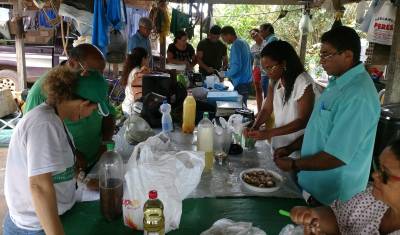 galeria: Emater promove curso de defensivos naturais em Itaituba