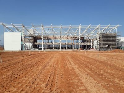 notícia: Novo Terminal Hidroviário de Santarém já está com 55% das obras concluídas