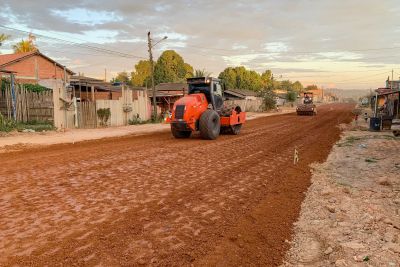 galeria: Obras de drenagem e pavimentação avançam em municípios das regiões do Xingu e Tapajos.