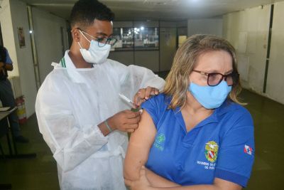 notícia: CEASA-PA realiza ação de vacinação para servidores e seus familiares