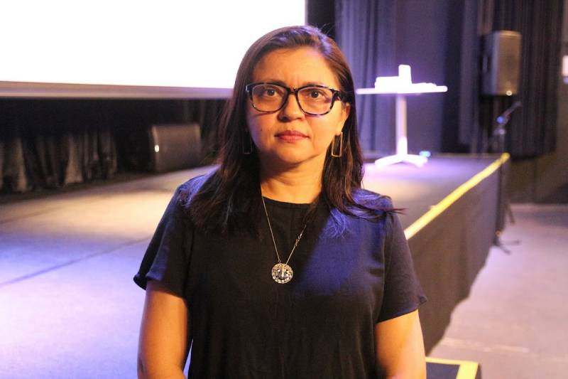 Sheila Veiga, vice-diretora da Escola Santana Marques