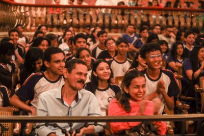 notícia: Alunos de escolas públicas assistem concerto didático no Theatro da Paz