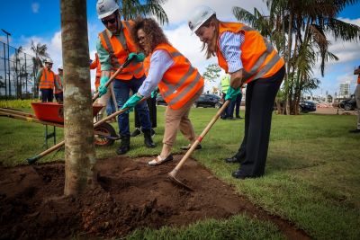 notícia: Vice-governadora visita obras do Estado para a COP 30 que avançam em Belém