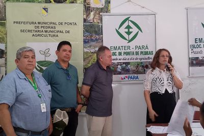 notícia: Emater incentiva produtores rurais de Ponta de Pedras acessarem R$ 120 mil em crédito rural