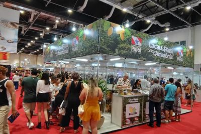 notícia: Cacau e chocolate de origem do Pará chamam atenção do público de Festival Internacional em Salvador