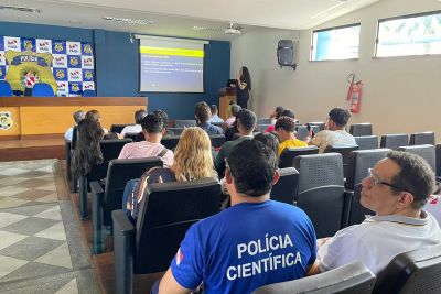 notícia: Workshop da Polícia Científica aborda Entomologia como recurso da perícia 