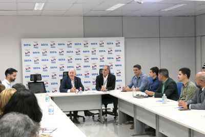 notícia: Sefa inicia reuniões sobre a cota-parte do ICMS aos municípios paraenses