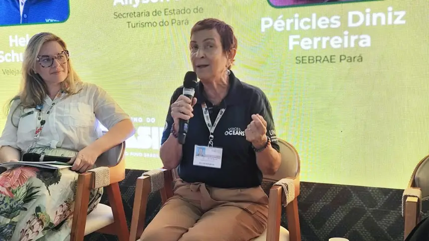 Heloisa Schurmann há mais de três décadas percorre os mares do planeta