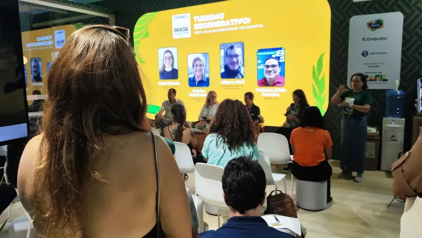 Painel “Turismo Regenerativo: além da sustentabilidade nos oceanos”