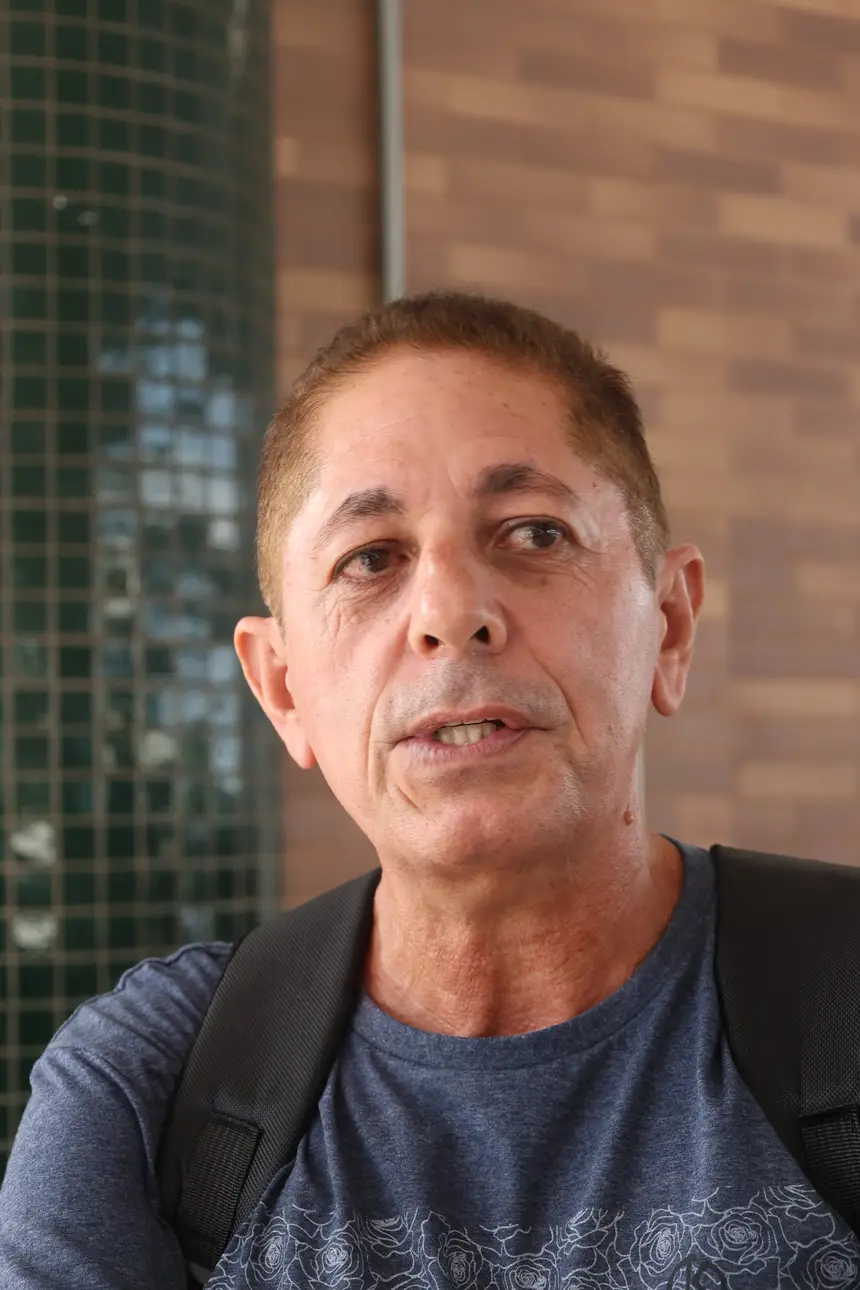 Paulo César da Silva Souza - policial militar da reserva <div class='credito_fotos'>Foto: Bruno Cecim / Ag.Pará   |   <a href='/midias/2025/originais/20251129175814-GF00025736-F00473404.jpg' download><i class='fa-solid fa-download'></i> Download</a></div>