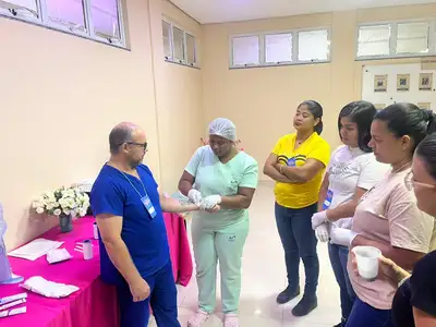 notícia: Hospital Público Geral Castelo dos Sonhos realiza Curso de Cuidador de Idosos