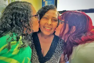 notícia: Hospital Abelardo Santos garante tratamento completo e idosa retorna para casa após 90 dias internada