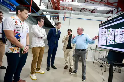 notícia: Helder Barbalho apresenta Parque de Bioeconomia da Amazônia ao ministro do Clima da Noruega