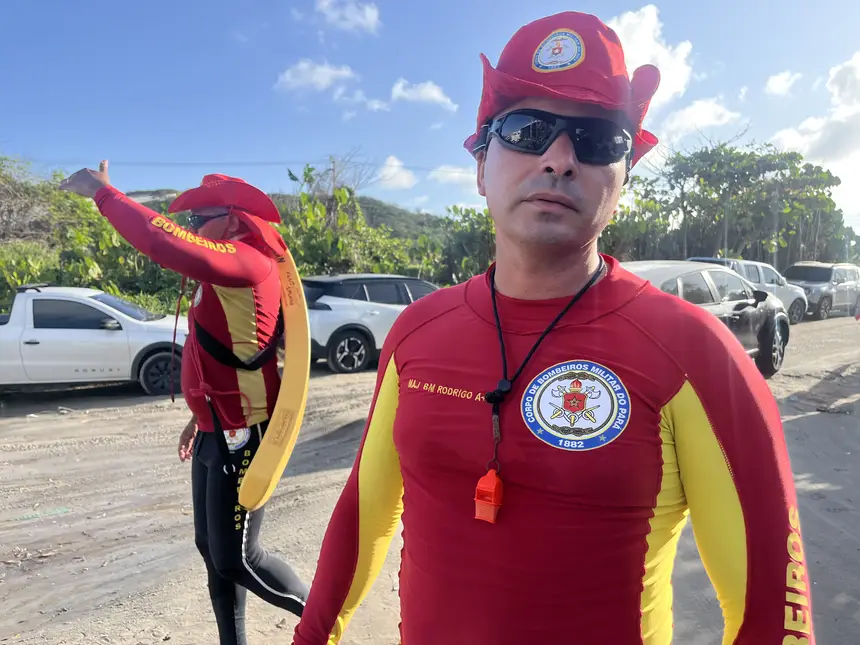 Major BM Rodrigo Martins do Vale, comandando do 13° Grupamento Bombeiro Militar