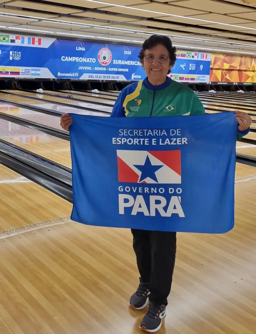 Atleta de boliche Deyse Silva