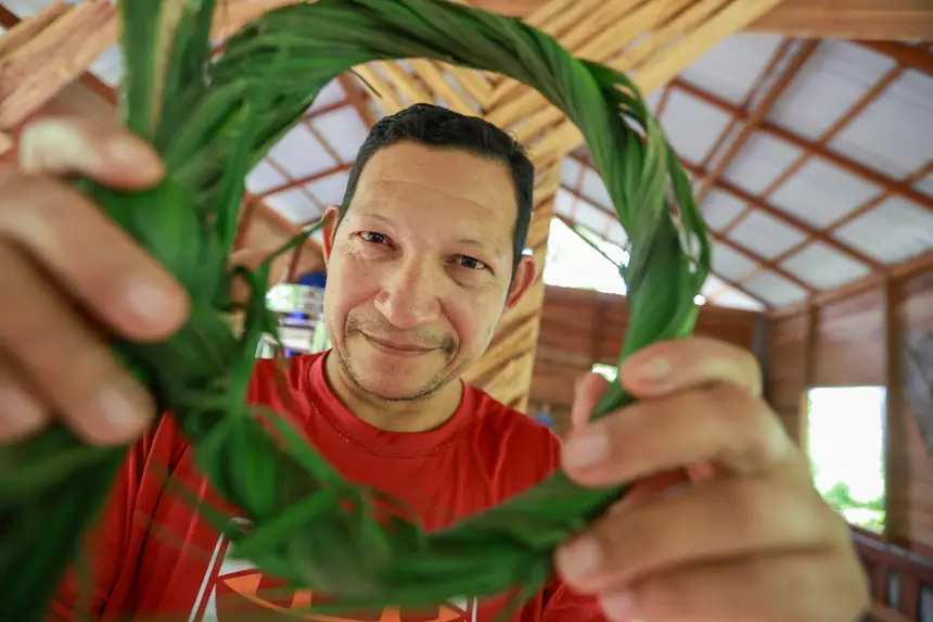 Gerson Tadeu Teles, conhecido como Charles <div class='credito_fotos'>Foto: Marcelo Lelis / Ag. Pará &nbsp;&nbsp;|&nbsp;&nbsp; <a href='/midias/2026/originais/20260219114708-GF00026307-F00491741.jpg' download><i class='fa-solid fa-download'></i> Download</a></div>