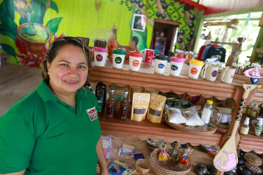 Iracema Nascimento, uma das fundadoras da AME <div class='credito_fotos'>Foto: Marcelo Lelis / Ag. Pará &nbsp;&nbsp;|&nbsp;&nbsp; <a href='/midias/2026/originais/20260219114716-GF00026307-F00491744.jpg' download><i class='fa-solid fa-download'></i> Download</a></div>