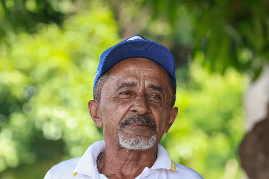 Pedro Rocha, pedreiro <div class='credito_fotos'>Foto: Marcelo Lelis / Ag. Pará &nbsp;&nbsp;|&nbsp;&nbsp; <a href='/midias/2026/originais/20260224160451-GF00026335-F00492749.jpg' download><i class='fa-solid fa-download'></i> Download</a></div>