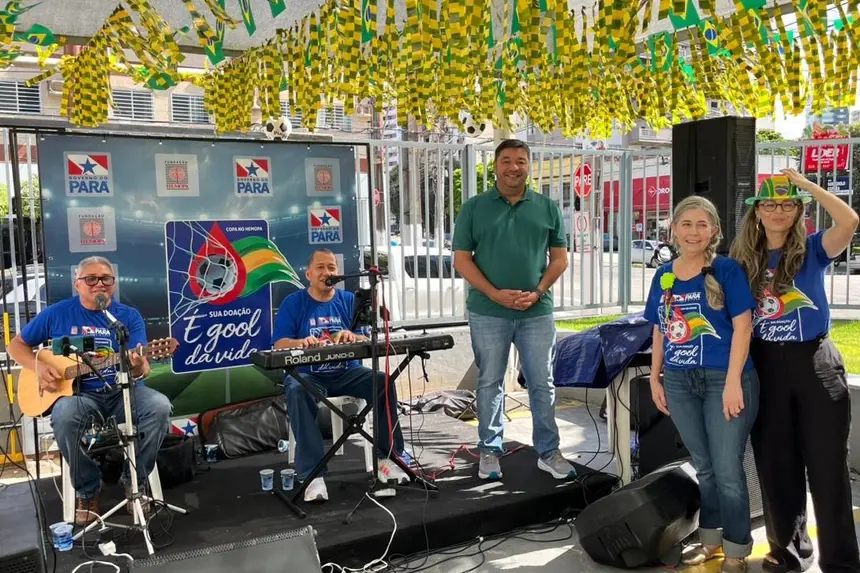 Campanha foi animada por músicos parceiros