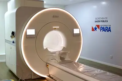 notícia: Governo do Pará entrega primeiro aparelho de ressonância magnética ao Hospital Regional de Castanhal
