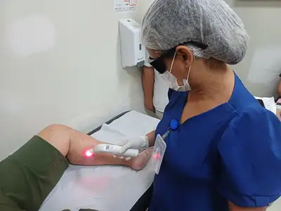 notícia: Ambulatório do Hospital do Baixo Amazonas trata lesões de média e alta complexidade