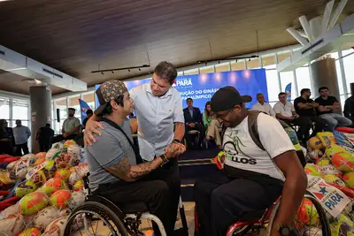 galeria: Anúncio do Edital para a construção do GinásioPoliesportivo Paralímpico