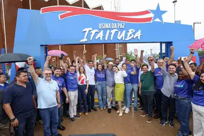 galeria: Inauguração da Usina da Paz de Itaituba - Vice Governadora Hana Ghassan 