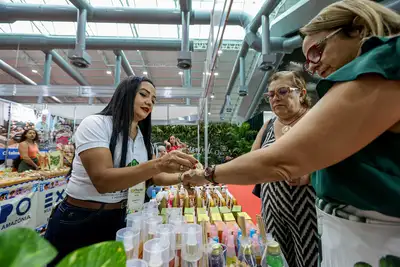 galeria: Feira do cacau e chocolate no Hangar
