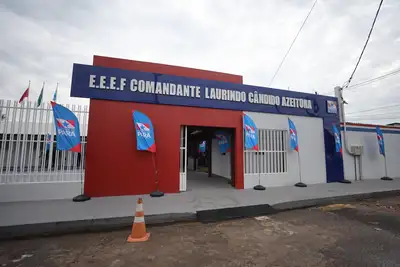 galeria: ENTREGA ESCOLA ESTADUAL COMANDANTE LAURINDO CÂNDIDO AZEITONA 