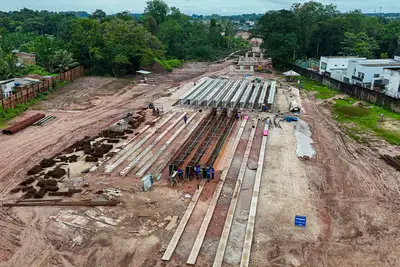 galeria: Ponte sobre o Rio Maguari DRONE