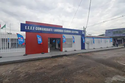 galeria: Governadora Hana Ghassan Inauguração da Escola Estadual Comandante Laurindo Cândido Azeitona