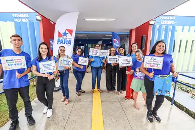 galeria: Entrega de Creche Raquel Farias da Costa, em Quatipuru - "Creches Por todo Pará"