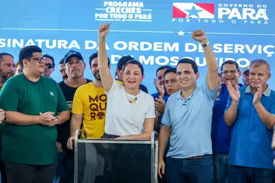 notícia: Governadora Hana Ghassan autoriza construção de creche em Mosqueiro 