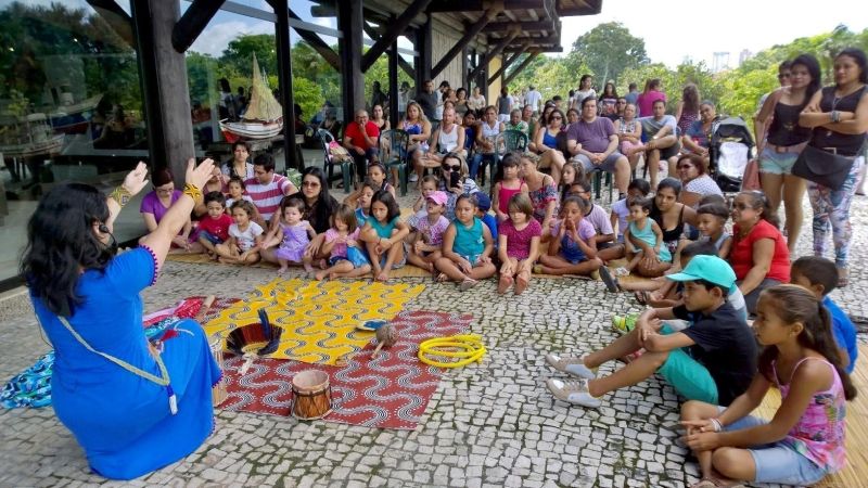 notícia: Contação natalina estreia neste domingo no Mangal das Garças