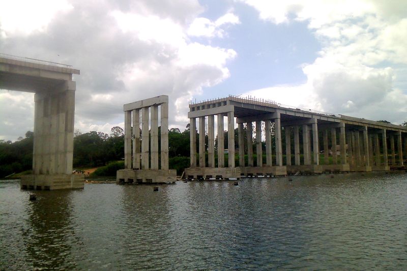 notícia: Setran finaliza obras na ponte sobre o rio Curuá, no oeste do Pará