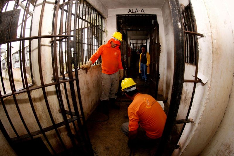 notícia: Susipe realiza reformas no Centro de Recuperação Penitenciário do Pará I