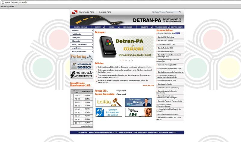 notícia: Detran disponibiliza novo serviço na internet