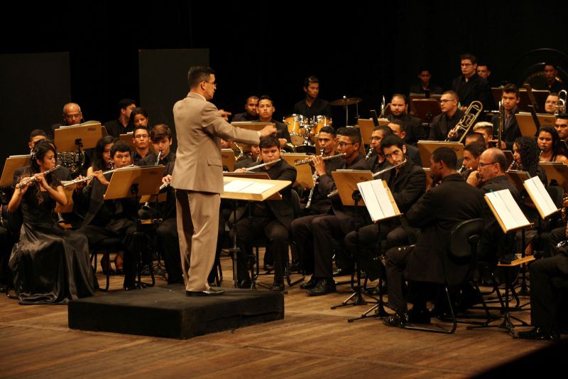 notícia: Banda Sinfônica Lauro Sodré encanta público no Theatro da Paz