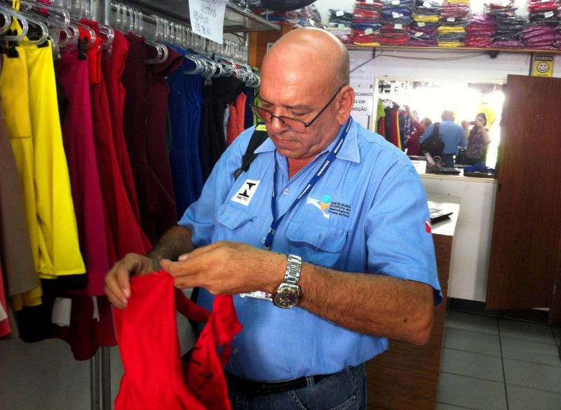 notícia: Imetropará fiscaliza roupas femininas na Operação Especial Dia das Mães