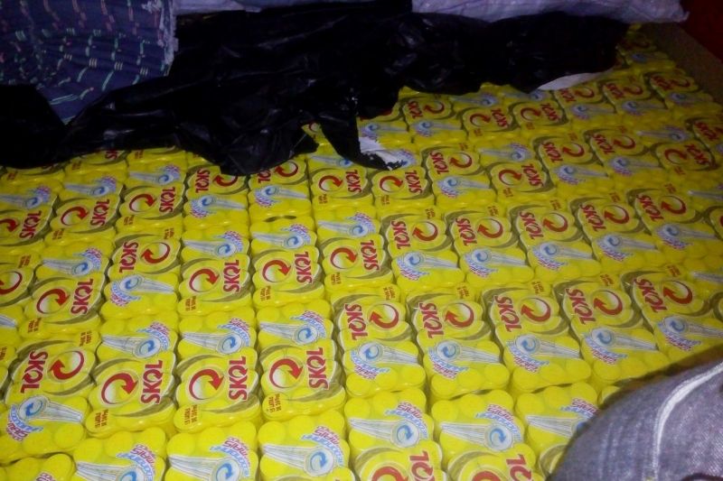 notícia: Sefa apreende mais de 14 mil latas de cerveja em Cachoeira do Piriá