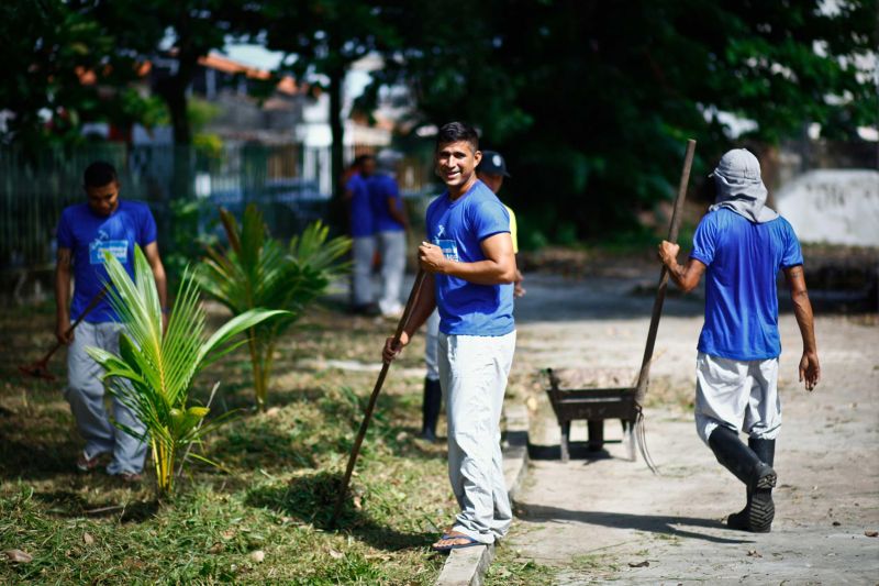 notícia: Escola Magalhães Barata recebe o projeto Conquistando a Liberdade