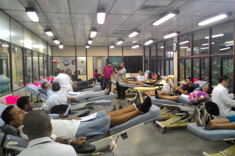 notícia: Campanha junina do Hemopa tem saldo positivo de comparecimentos