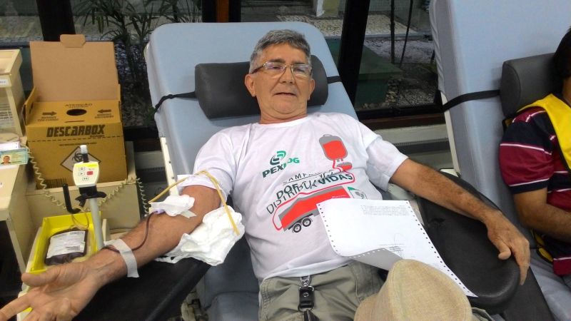 notícia: Hemopa recebe mais de 300 voluntários no fim de semana